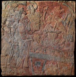 即位定規による救済、西暦770年頃（石灰岩塗装）